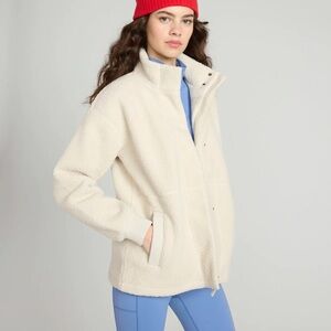 Mondetta Women’s Sherpa Full Zip Fleece Jacket